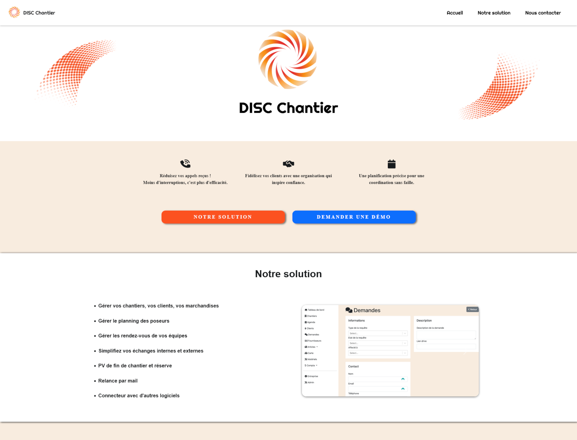 Site disc-chantier.com